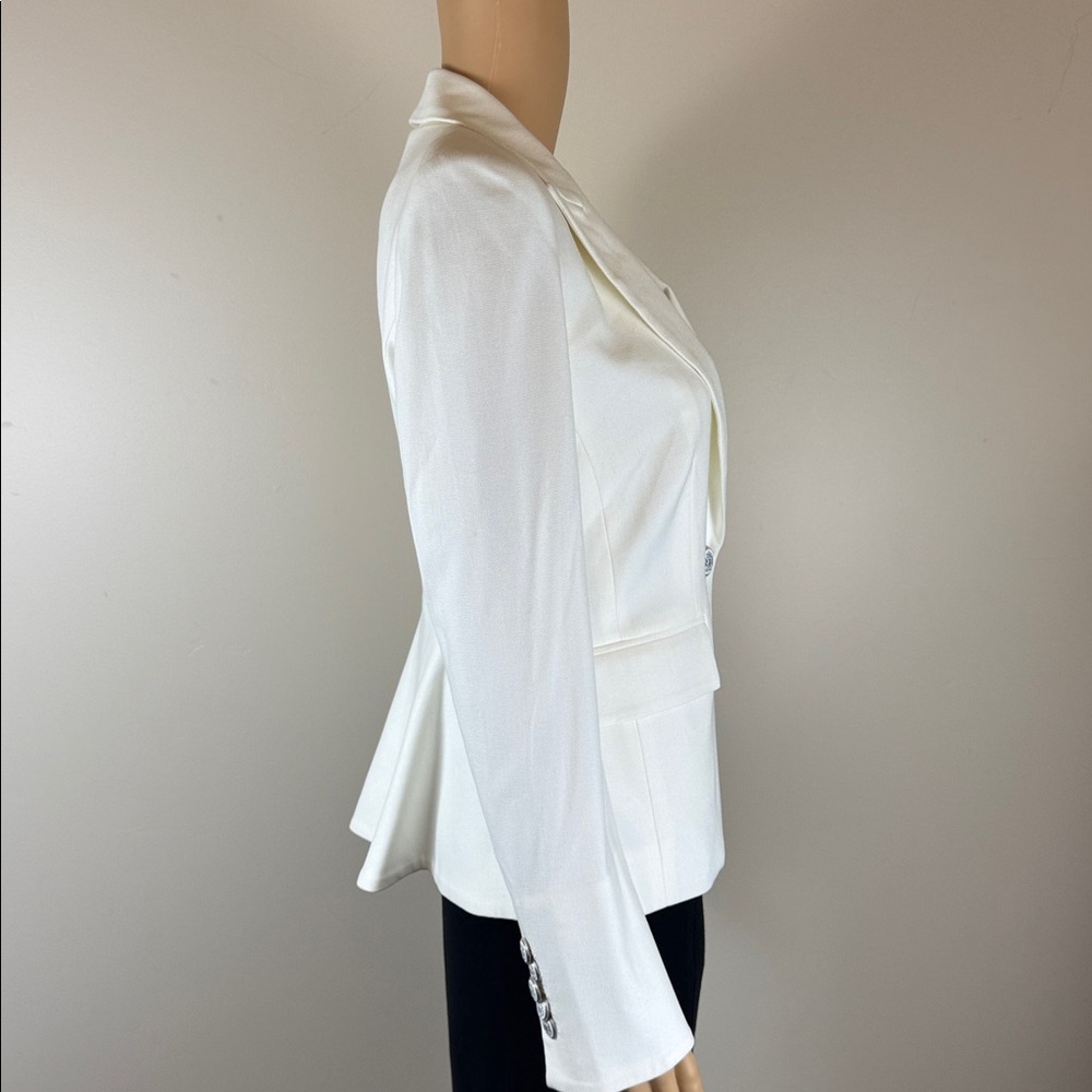 Veronica Beard Danielle Off White Jacket Blazer - image 8